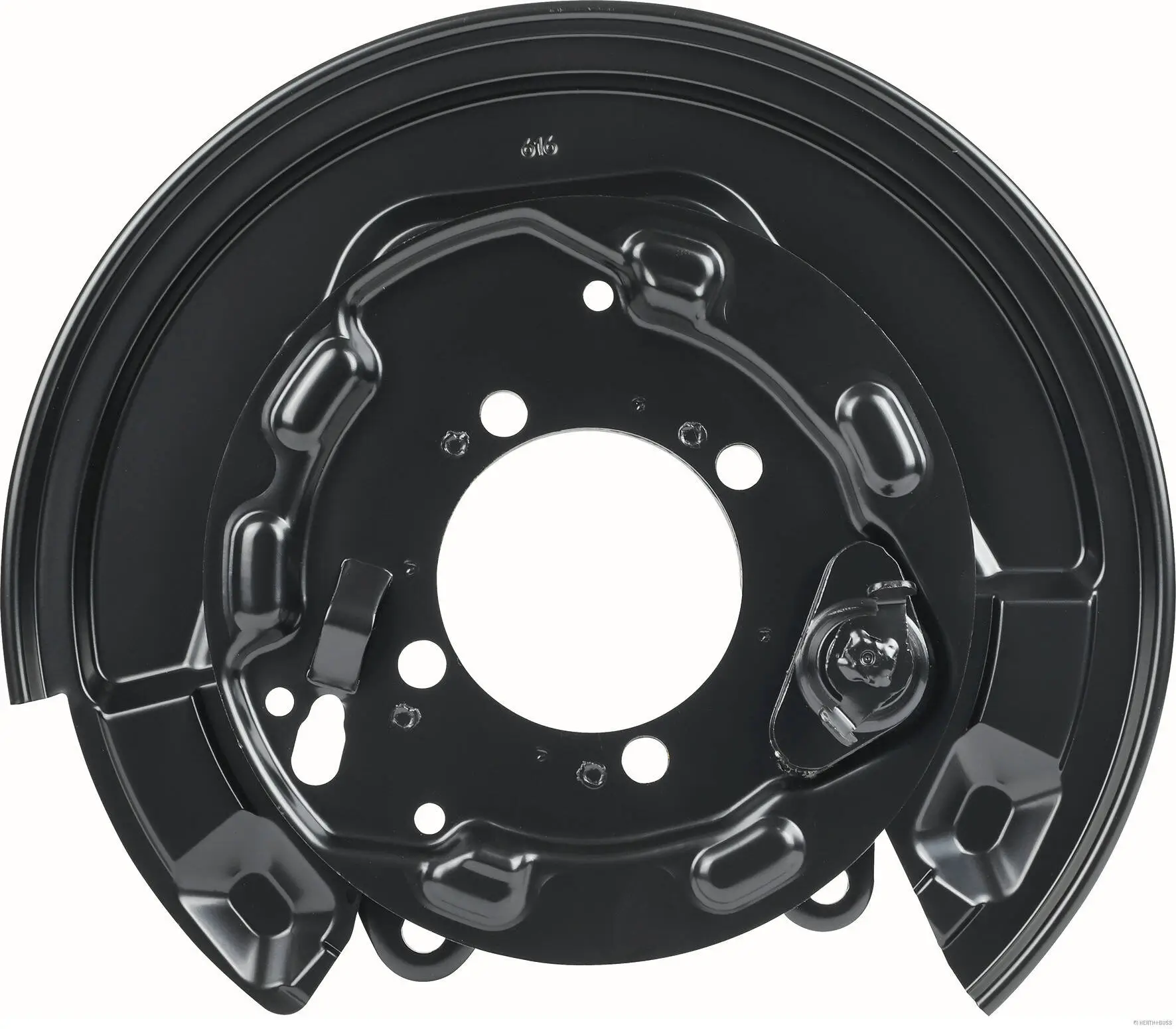 Spritzblech, Bremsscheibe Hinterachse rechts HERTH+BUSS JAKOPARTS J3352017