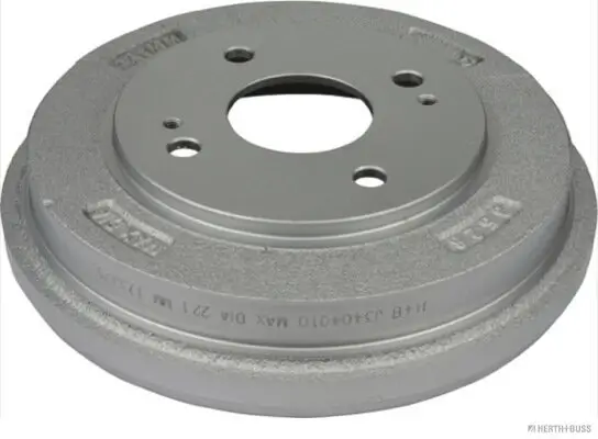 Bremstrommel Hinterachse HERTH+BUSS JAKOPARTS J3404010 Bild Bremstrommel Hinterachse HERTH+BUSS JAKOPARTS J3404010