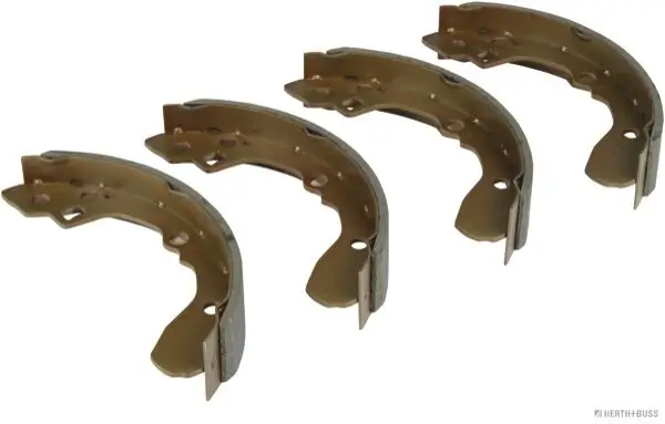 Bremsbackensatz Hinterachse HERTH+BUSS JAKOPARTS J3500308