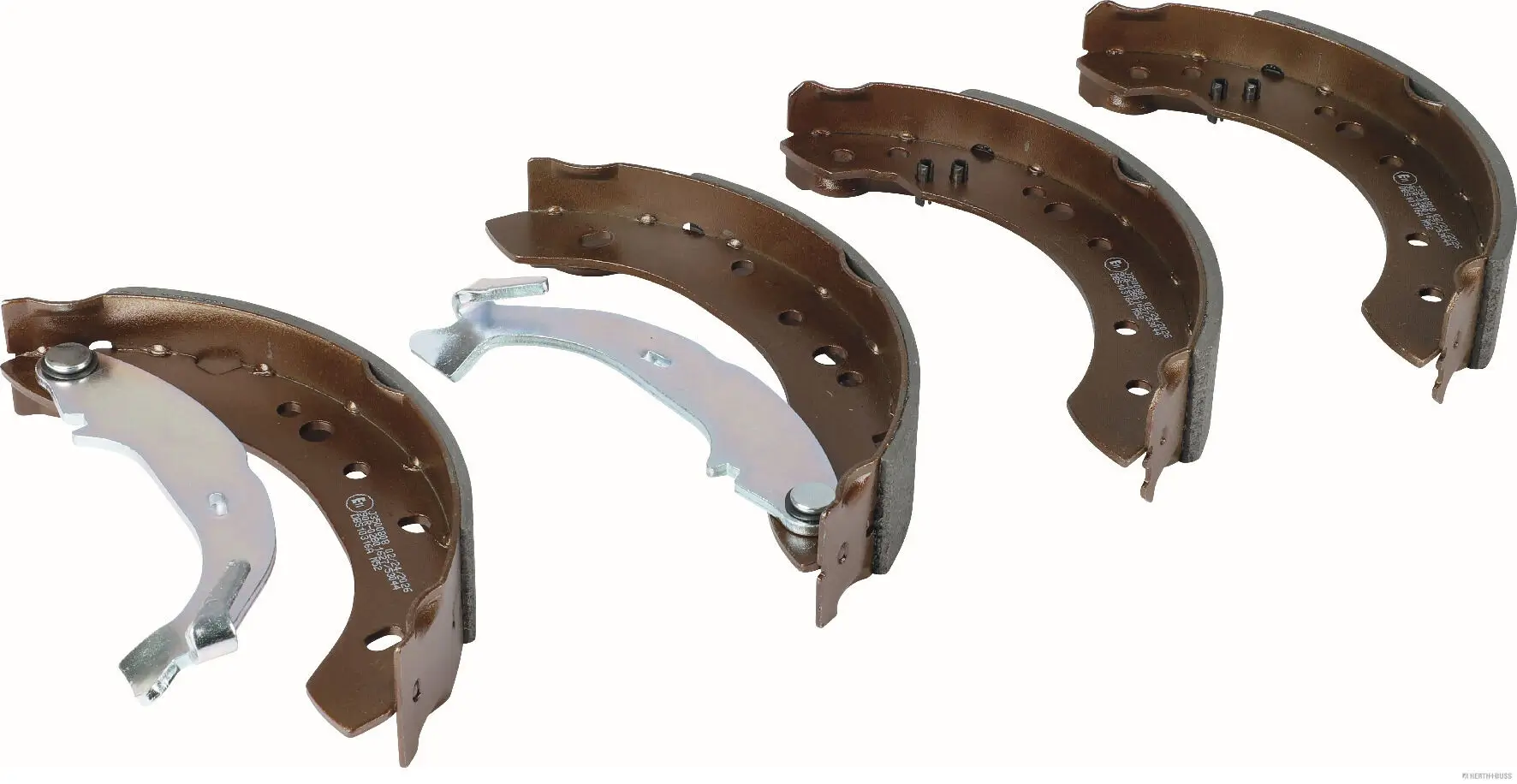 Bremsbackensatz Hinterachse HERTH+BUSS JAKOPARTS J3500808