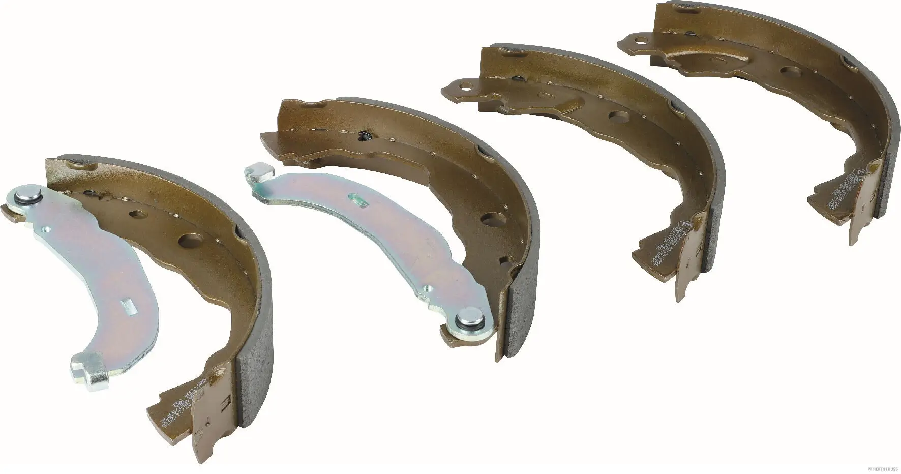 Bremsbackensatz Hinterachse HERTH+BUSS JAKOPARTS J3501068