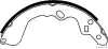 Bremsbackensatz Hinterachse HERTH+BUSS JAKOPARTS J3503011 Bild Bremsbackensatz Hinterachse HERTH+BUSS JAKOPARTS J3503011
