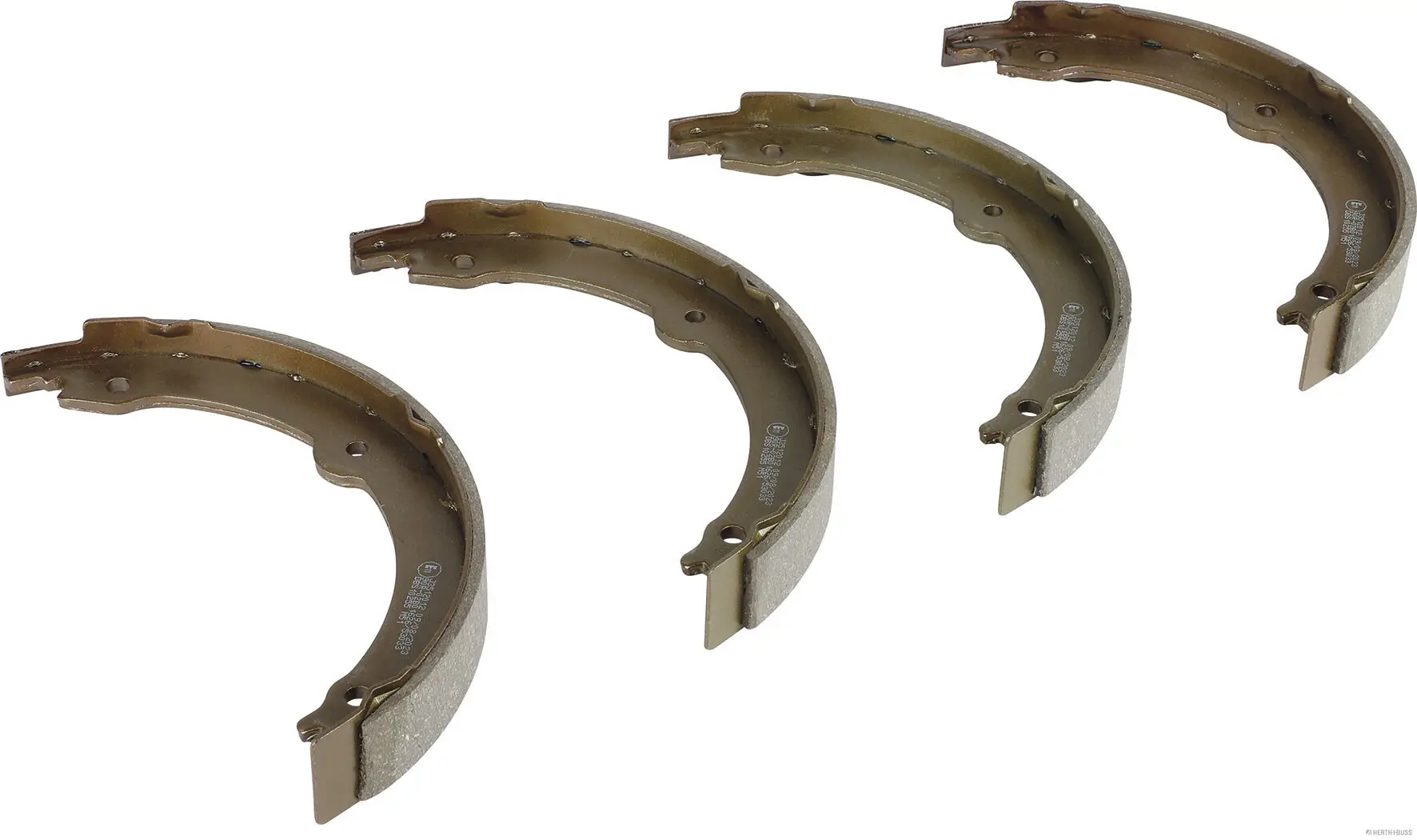 Bremsbackensatz, Feststellbremse Hinterachse HERTH+BUSS JAKOPARTS J3512012