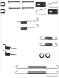 Zubehörsatz, Bremsbacken Hinterachse HERTH+BUSS JAKOPARTS J3560303