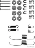 Zubehörsatz, Bremsbacken Hinterachse HERTH+BUSS JAKOPARTS J3562001