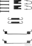 Zubehörsatz, Bremsbacken Hinterachse HERTH+BUSS JAKOPARTS J3563009