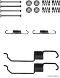 Zubehörsatz, Bremsbacken Hinterachse HERTH+BUSS JAKOPARTS J3563013