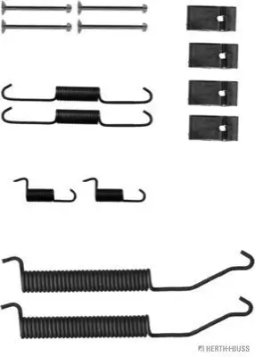 Zubehörsatz, Bremsbacken Hinterachse HERTH+BUSS JAKOPARTS J3563016 Bild Zubehörsatz, Bremsbacken Hinterachse HERTH+BUSS JAKOPARTS J3563016