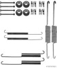 Zubehörsatz, Bremsbacken Hinterachse HERTH+BUSS JAKOPARTS J3569000