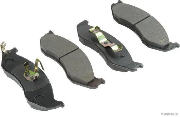 Bremsbelagsatz, Scheibenbremse Vorderachse HERTH+BUSS JAKOPARTS J3600307