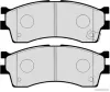 Bremsbelagsatz, Scheibenbremse Vorderachse HERTH+BUSS JAKOPARTS J3600308 Bild Bremsbelagsatz, Scheibenbremse Vorderachse HERTH+BUSS JAKOPARTS J3600308
