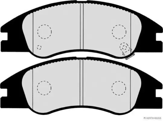 Bremsbelagsatz, Scheibenbremse HERTH+BUSS JAKOPARTS J3600326 Bild Bremsbelagsatz, Scheibenbremse HERTH+BUSS JAKOPARTS J3600326