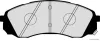 Bremsbelagsatz, Scheibenbremse Vorderachse HERTH+BUSS JAKOPARTS J3600336 Bild Bremsbelagsatz, Scheibenbremse Vorderachse HERTH+BUSS JAKOPARTS J3600336