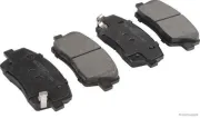 Bremsbelagsatz, Scheibenbremse Vorderachse HERTH+BUSS JAKOPARTS J3600356