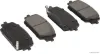 Bremsbelagsatz, Scheibenbremse Vorderachse HERTH+BUSS JAKOPARTS J3600361
