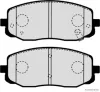 Bremsbelagsatz, Scheibenbremse Vorderachse HERTH+BUSS JAKOPARTS J3600506 Bild Bremsbelagsatz, Scheibenbremse Vorderachse HERTH+BUSS JAKOPARTS J3600506