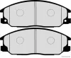 Bremsbelagsatz, Scheibenbremse Vorderachse HERTH+BUSS JAKOPARTS J3600527 Bild Bremsbelagsatz, Scheibenbremse Vorderachse HERTH+BUSS JAKOPARTS J3600527