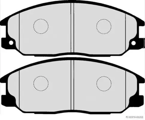 Bremsbelagsatz, Scheibenbremse Vorderachse HERTH+BUSS JAKOPARTS J3600527 Bild Bremsbelagsatz, Scheibenbremse Vorderachse HERTH+BUSS JAKOPARTS J3600527