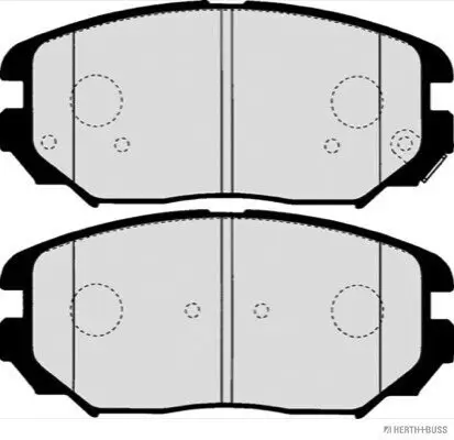 Bremsbelagsatz, Scheibenbremse Vorderachse HERTH+BUSS JAKOPARTS J3600544 Bild Bremsbelagsatz, Scheibenbremse Vorderachse HERTH+BUSS JAKOPARTS J3600544