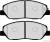 Bremsbelagsatz, Scheibenbremse Vorderachse HERTH+BUSS JAKOPARTS J3600549 Bild Bremsbelagsatz, Scheibenbremse Vorderachse HERTH+BUSS JAKOPARTS J3600549