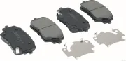 Bremsbelagsatz, Scheibenbremse Vorderachse HERTH+BUSS JAKOPARTS J3600572