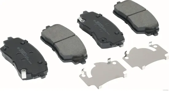 Bremsbelagsatz, Scheibenbremse Vorderachse HERTH+BUSS JAKOPARTS J3600579 Bild Bremsbelagsatz, Scheibenbremse Vorderachse HERTH+BUSS JAKOPARTS J3600579