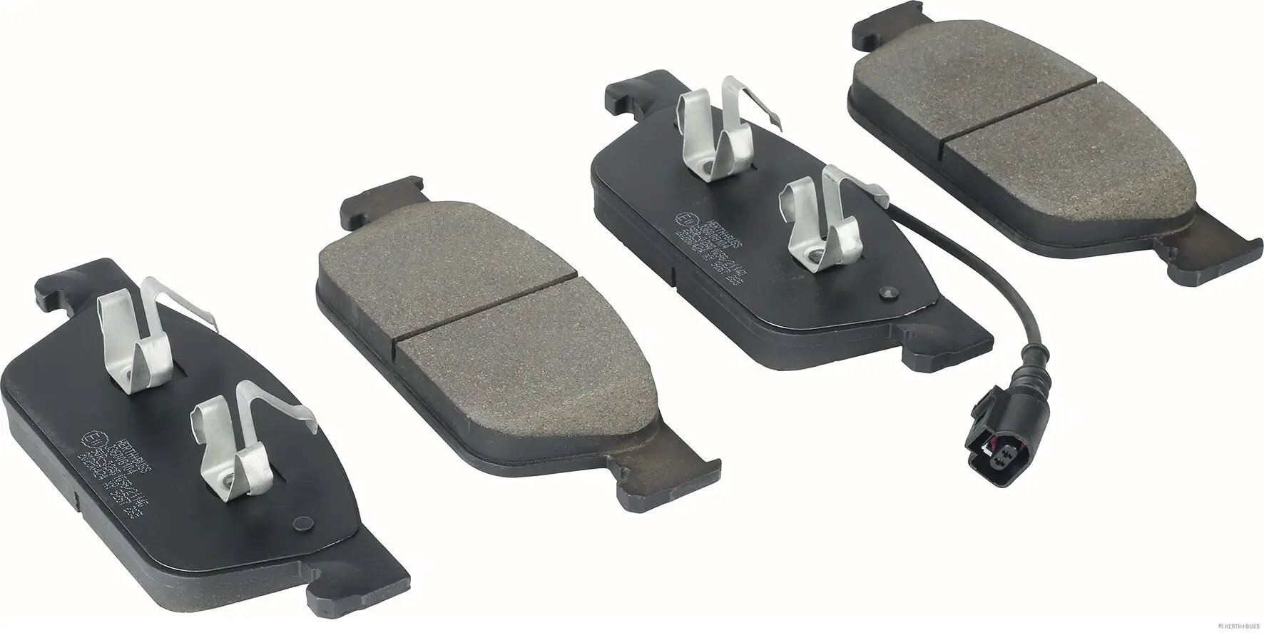 Bremsbelagsatz, Scheibenbremse Vorderachse HERTH+BUSS JAKOPARTS J36008104