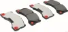 Bremsbelagsatz, Scheibenbremse Vorderachse HERTH+BUSS JAKOPARTS J36008106