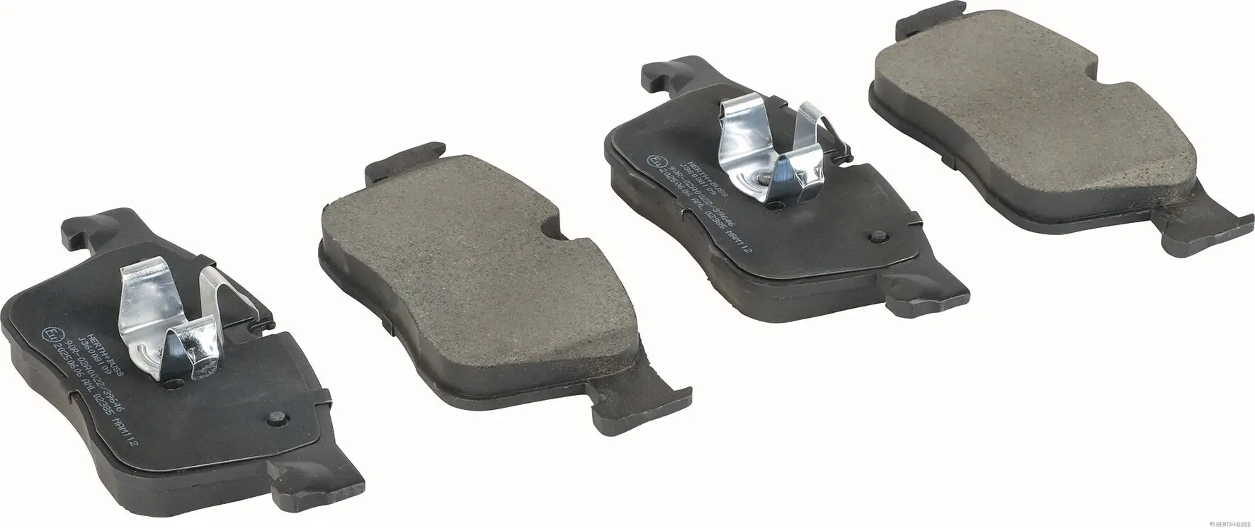 Bremsbelagsatz, Scheibenbremse Vorderachse HERTH+BUSS JAKOPARTS J36008109