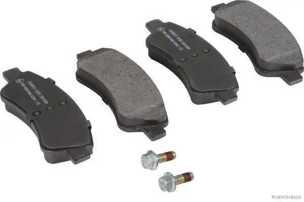 Bremsbelagsatz, Scheibenbremse Vorderachse HERTH+BUSS JAKOPARTS J3600819