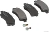 Bremsbelagsatz, Scheibenbremse Vorderachse HERTH+BUSS JAKOPARTS J3600819