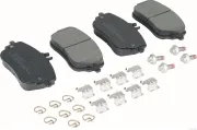 Bremsbelagsatz, Scheibenbremse Vorderachse HERTH+BUSS JAKOPARTS J3600845