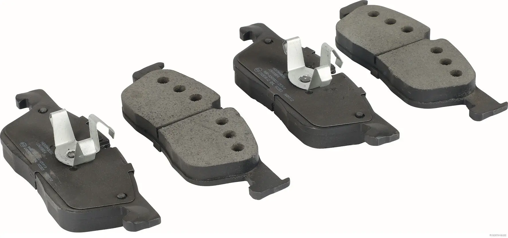 Bremsbelagsatz, Scheibenbremse Vorderachse HERTH+BUSS JAKOPARTS J3600854