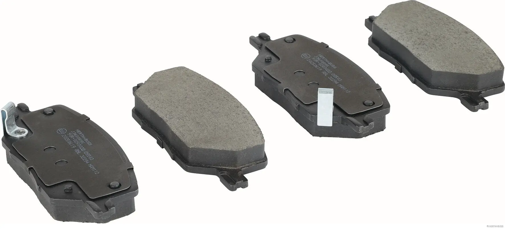 Bremsbelagsatz, Scheibenbremse Vorderachse HERTH+BUSS JAKOPARTS J3600895