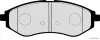 Bremsbelagsatz, Scheibenbremse Vorderachse HERTH+BUSS JAKOPARTS J3600911 Bild Bremsbelagsatz, Scheibenbremse Vorderachse HERTH+BUSS JAKOPARTS J3600911