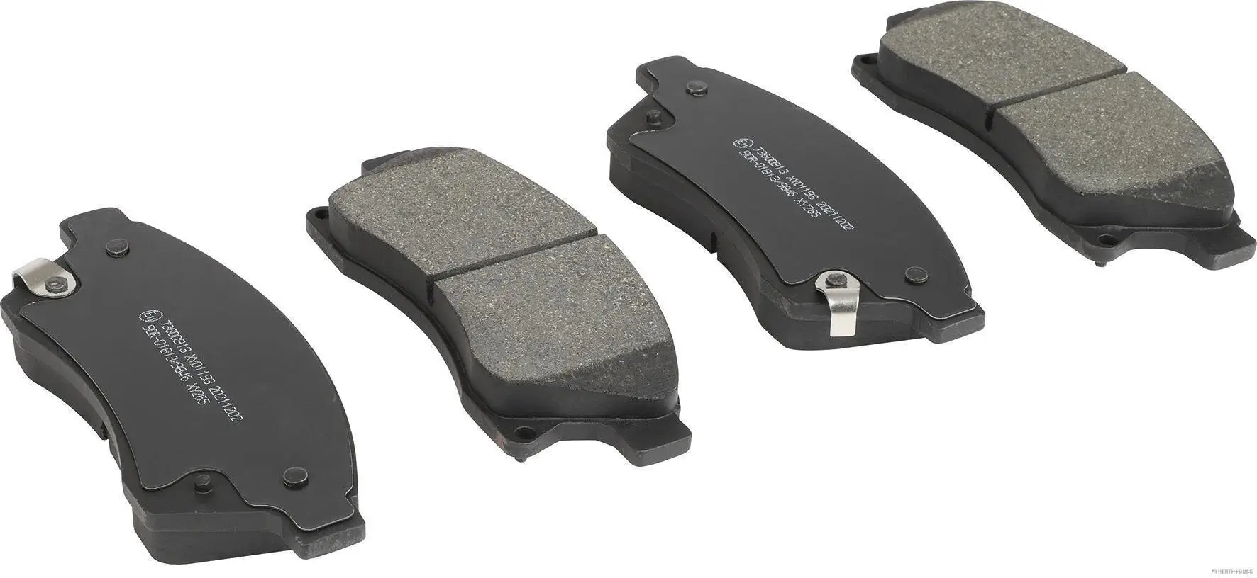 Bremsbelagsatz, Scheibenbremse Vorderachse HERTH+BUSS JAKOPARTS J3600913