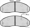 Bremsbelagsatz, Scheibenbremse Vorderachse HERTH+BUSS JAKOPARTS J3601015 Bild Bremsbelagsatz, Scheibenbremse Vorderachse HERTH+BUSS JAKOPARTS J3601015