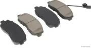 Bremsbelagsatz, Scheibenbremse Vorderachse HERTH+BUSS JAKOPARTS J3601026