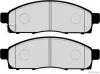 Bremsbelagsatz, Scheibenbremse Vorderachse HERTH+BUSS JAKOPARTS J3601030 Bild Bremsbelagsatz, Scheibenbremse Vorderachse HERTH+BUSS JAKOPARTS J3601030