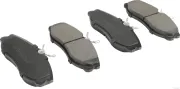 Bremsbelagsatz, Scheibenbremse Vorderachse HERTH+BUSS JAKOPARTS J3601056