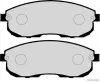 Bremsbelagsatz, Scheibenbremse Vorderachse HERTH+BUSS JAKOPARTS J3601097 Bild Bremsbelagsatz, Scheibenbremse Vorderachse HERTH+BUSS JAKOPARTS J3601097