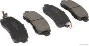 Bremsbelagsatz, Scheibenbremse Vorderachse HERTH+BUSS JAKOPARTS J3601099