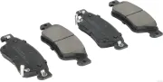 Bremsbelagsatz, Scheibenbremse Vorderachse HERTH+BUSS JAKOPARTS J3601112