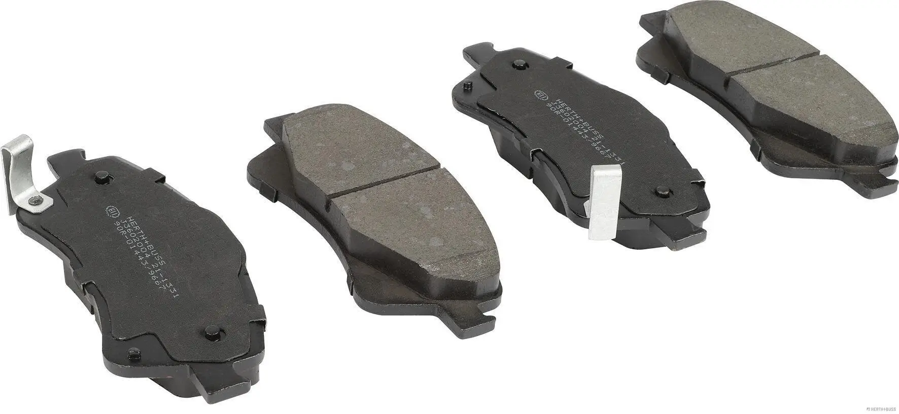 Bremsbelagsatz, Scheibenbremse Vorderachse HERTH+BUSS JAKOPARTS J3602004
