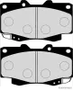 Bremsbelagsatz, Scheibenbremse Vorderachse HERTH+BUSS JAKOPARTS J3602023 Bild Bremsbelagsatz, Scheibenbremse Vorderachse HERTH+BUSS JAKOPARTS J3602023