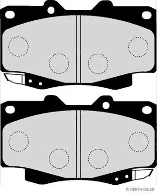 Bremsbelagsatz, Scheibenbremse Vorderachse HERTH+BUSS JAKOPARTS J3602023 Bild Bremsbelagsatz, Scheibenbremse Vorderachse HERTH+BUSS JAKOPARTS J3602023