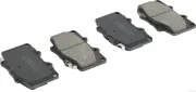 Bremsbelagsatz, Scheibenbremse Vorderachse HERTH+BUSS JAKOPARTS J3602055
