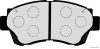 Bremsbelagsatz, Scheibenbremse Vorderachse HERTH+BUSS JAKOPARTS J3602060 Bild Bremsbelagsatz, Scheibenbremse Vorderachse HERTH+BUSS JAKOPARTS J3602060