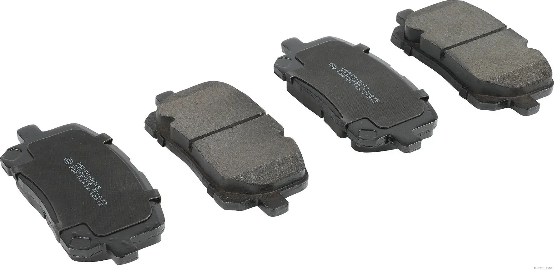 Bremsbelagsatz, Scheibenbremse Vorderachse HERTH+BUSS JAKOPARTS J3602096