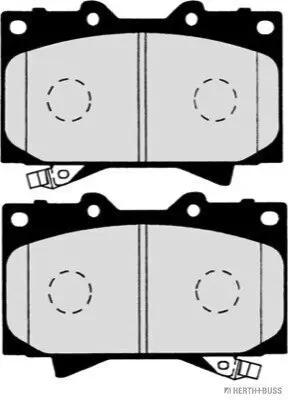 Bremsbelagsatz, Scheibenbremse Vorderachse HERTH+BUSS JAKOPARTS J3602097 Bild Bremsbelagsatz, Scheibenbremse Vorderachse HERTH+BUSS JAKOPARTS J3602097